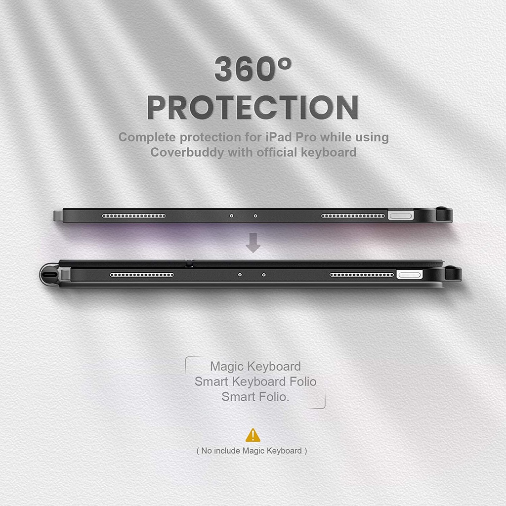 SwitchEasy Ốp Máy Tính Bảng Có Bàn Phím Ảo Thuật M1 Dành Cho Apple iPad Pro 11 Inch Thế Hệ Thứ 3/ iPad Air 10.9"/4th Gen/12/9 Inch 2021&2020& 2018 4.1 13 Đánh Giá 51 Đã Bán