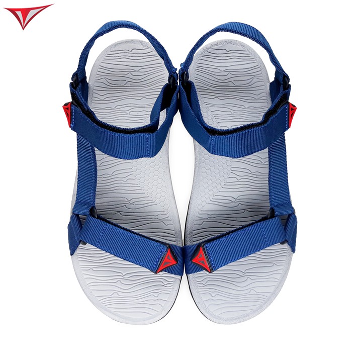 [Fullbox] Giày Sandal Nam Việt Thủy Quai Chéo Xanh Dương - VT08