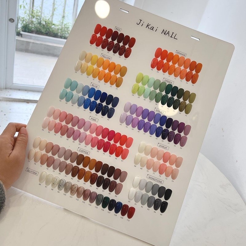 Set sơn gel Jikai 110 màu ( HÀNG CHÍNH HÃNG )