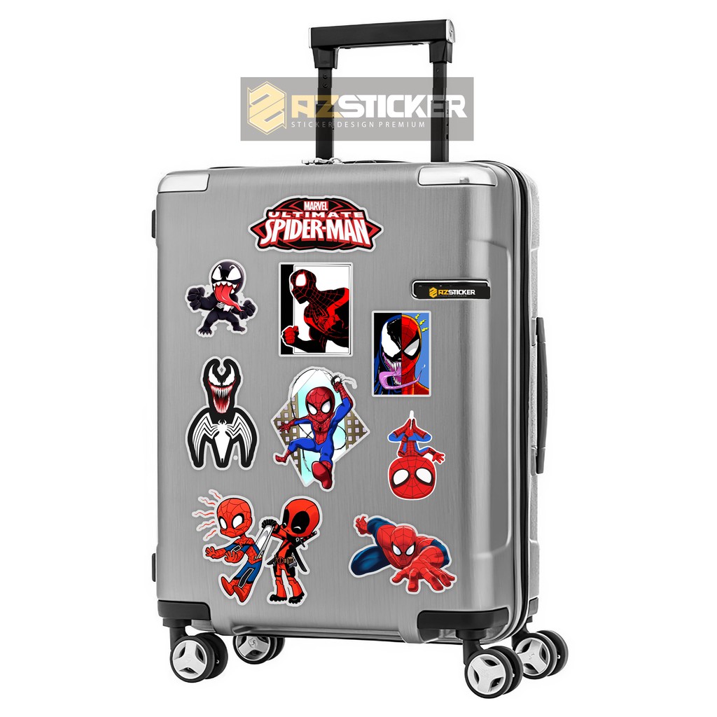 [Set 100+] Sticker Spider Man - Người Nhện | Dán Nón Bảo Hiêm, Điện Thoại, Laptop, Bình Nước...Chống Nước, Chống Bay Màu