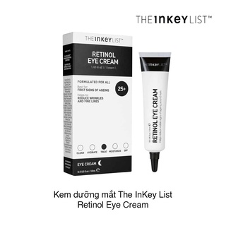 Kem mắt chống lão hóa The INKEY List Retinol Eye Cream 15ml nội địa mỹ