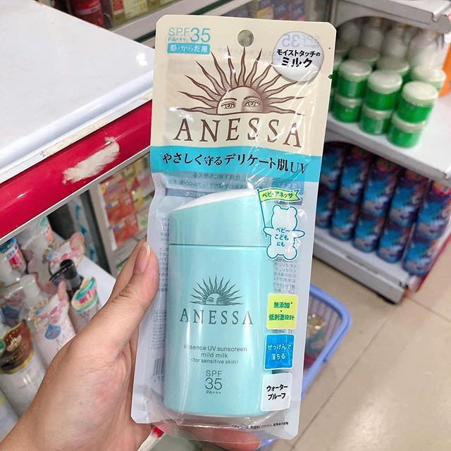 SỮA CHỐNG NẮNG CHO DA NHẠY CẢM ANESSA PERFECT UV SUNSCREEN MILD MILK