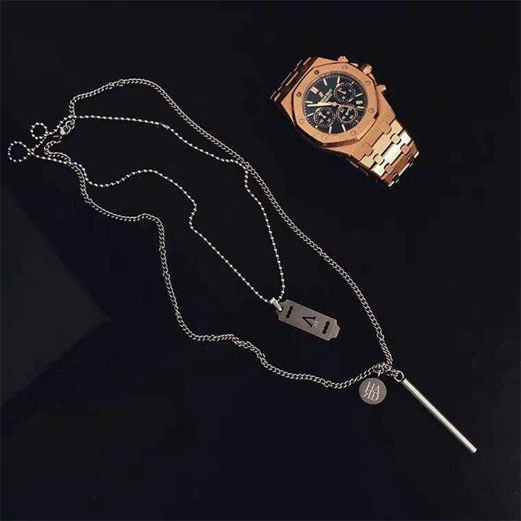 [Free Shipping] Dây Chuyền Nhiều Lớp Thời Trang Unisex 2207