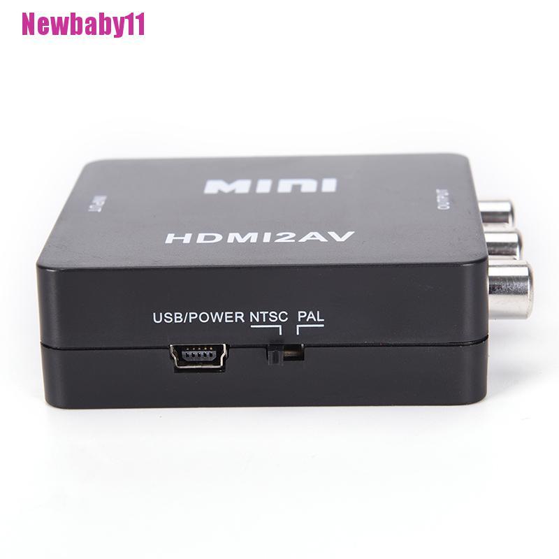 Thiết bị chuyển đổi HDMI2AV từ HDMI sang RCA AV/CVBS HD 1080P Mini