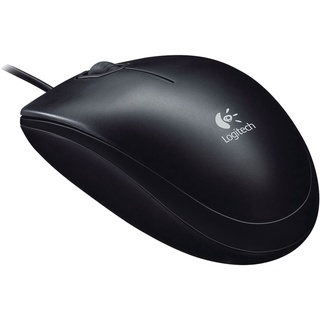 Chuột máy tính có dây Logitech B100 Black