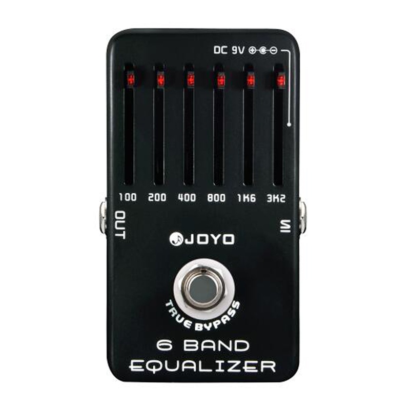 Phơ Đàn Hiệu Ứng JOYO JF-11 6 EQ Chuyên Dụng Cho Đàn Guitar Bass & Phím Tần Số Cao