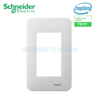 Mặt cho 3 thiết bị fg1053_we schneider - s-flexi - gắn 3 thiết bị size s - trắng - 70x120x10mm