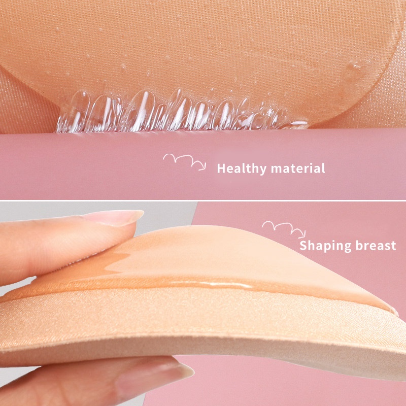 Miếng đệm Zxyouping silicone cao su thoáng khí giúp nâng ngực vô hình