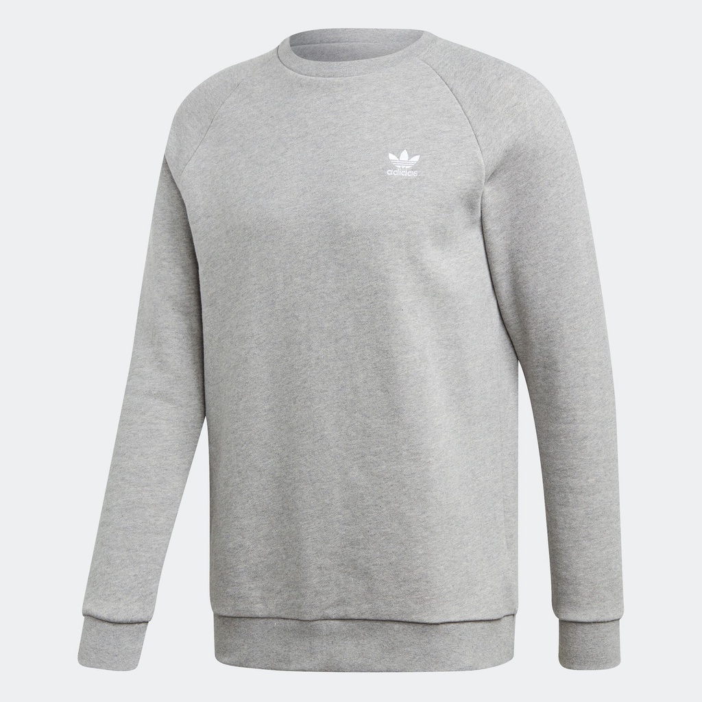 Áo thể thao nam sweater Adidas Originals Essentials Sweatshirt Small Logo Grey DV1642