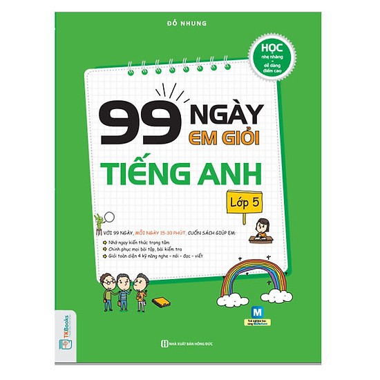 Sách 99 Ngày Em Giỏi Tiếng Anh Lớp 5