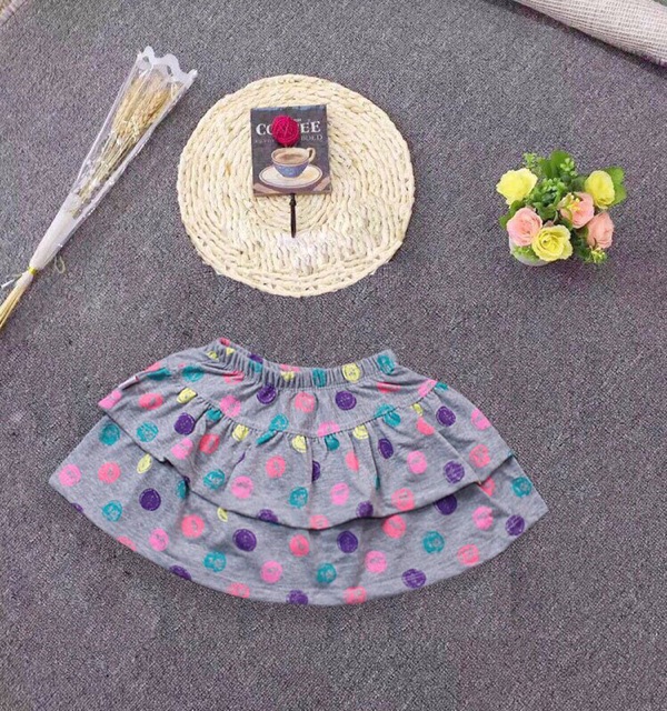 CHÂN VÁY KÈM CHIP CHO BÉ GÁI