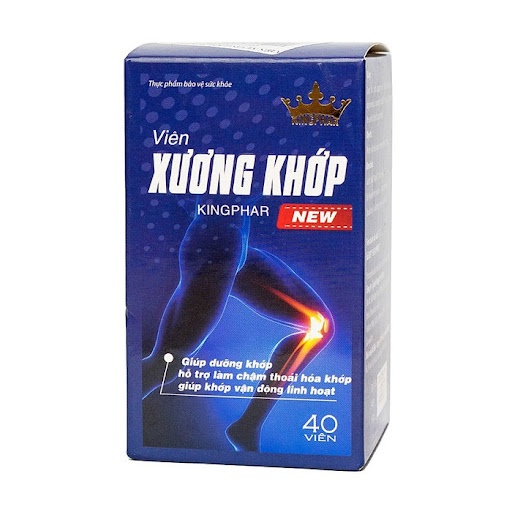 Viên XƯƠNG KHỚP Kingphar New - Dưỡng Khớp, Giúp Phục Hồi Cấu Trúc Mô Sụn Khớp