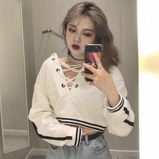 FS Áo crt khuyên to đan dây ulzzang hàn quốc
