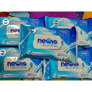Thanh lý Khăn ướt du lịch Newis 10t/20t