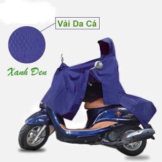 Áo mưa xẻ tà vải dù tổ ong áo mưa bít siêu bền chống thấm tốt