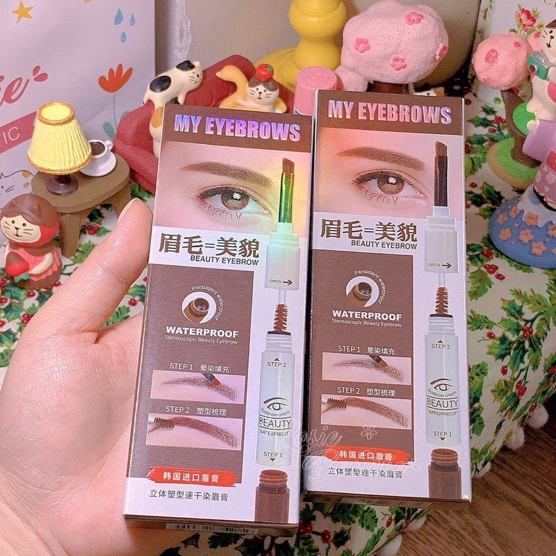 (HOẢ TỐC) BÚT KẺ LÔNG MÀY ĐA NĂNG NOVO 2 ĐẦU (GEL KẺ VÀ MASCARA CHẢI MÀY) 🧸 | BigBuy360 - bigbuy360.vn