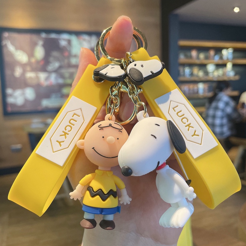 Móc Khóa Hình Chú Chó snoopy Hoạt Hình Sáng Tạo