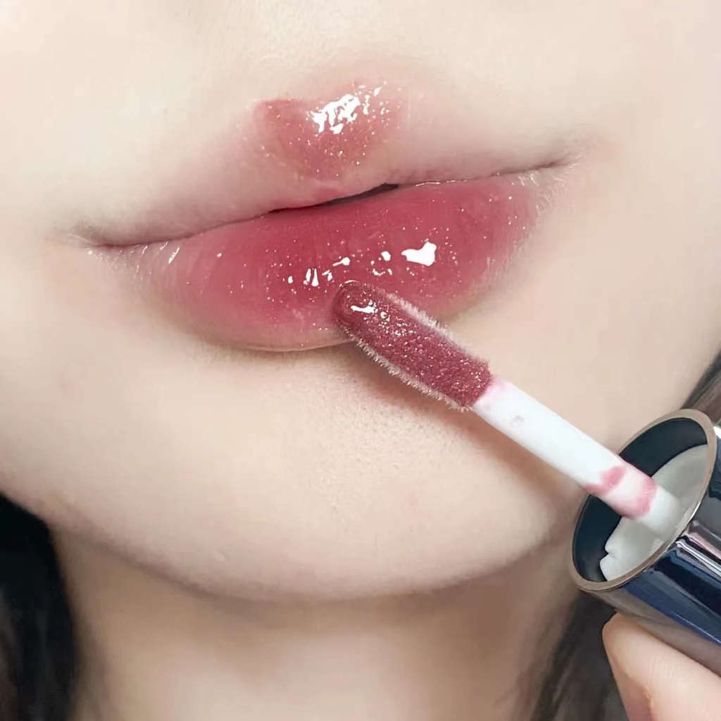 Son Bóng Dạng Lỏng Dưỡng Ẩm Bổ Sung Dầu Và Khoáng Chất Màu Đen Cho Đôi Môi Đầy Đặn NO.CP75