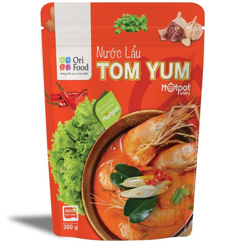 Nước lẩu Tomyum OriFood 200g(vui lòng mua 3 gói)