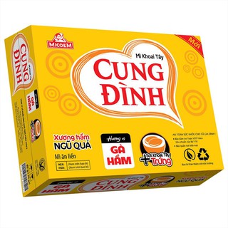 thùng 30 gói mì cung đình gà hầm gói 79g