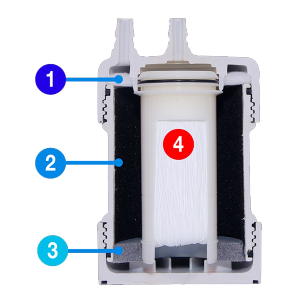 Thiết bị lọc nước Made in Japan KITZ OSS-G4 (Không sử dụng điện - Lắp dưới bồn rửa, nước sau lọc có thể uống trực tiếp)