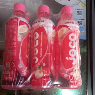 Lốc 6 chai Joco vải thạch dừa 450ml