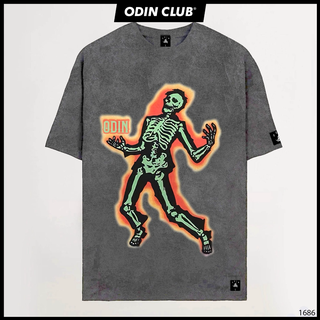 Áo thun skeleton , áo thun nam nữ cổ tròn unisex odin clothing