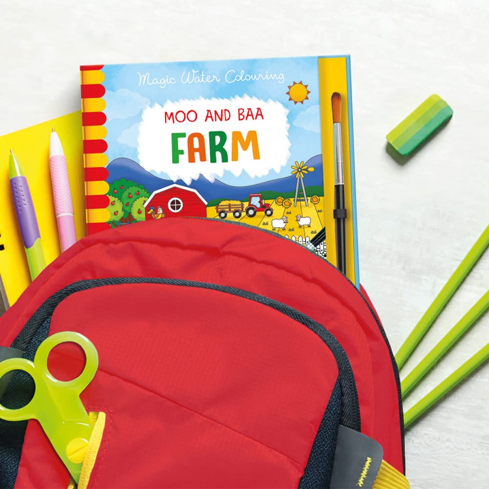 Sách Usborne kể truyện tiếng Anh: Moo And Baa - Farm