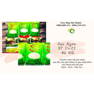 Gạo Ngon ST 24 Hà Nội - Free Ship Nội Thành