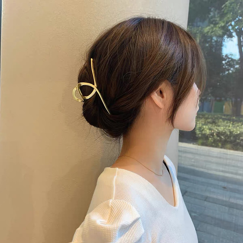 Kẹp Tóc Kim Loại Đính Ngọc Trai Giả Xinh Xắn Cho Nữ