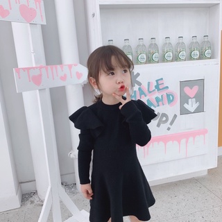 Váy len bé gái, đầm len bé gái.