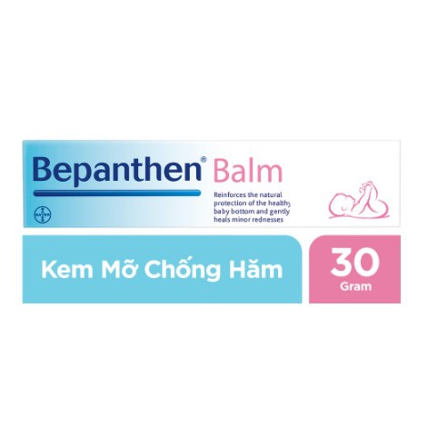 Kem chống hăm cho bé Bepanthen (made in Germany 🇩🇪) dạng kem mỡ tuýp 30gr, phòng ngừa hăm tã - Soleil shop