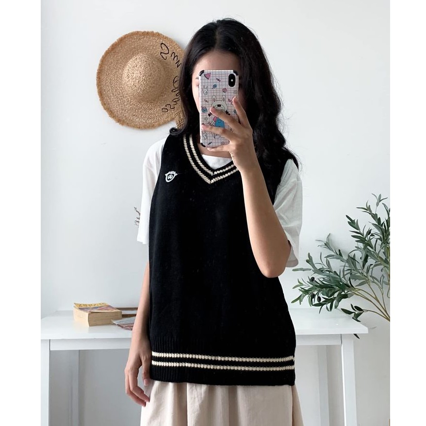 Áo len gile nữ - Áo gile nữ - Xưởng May Hạnh Hồng | BigBuy360 - bigbuy360.vn