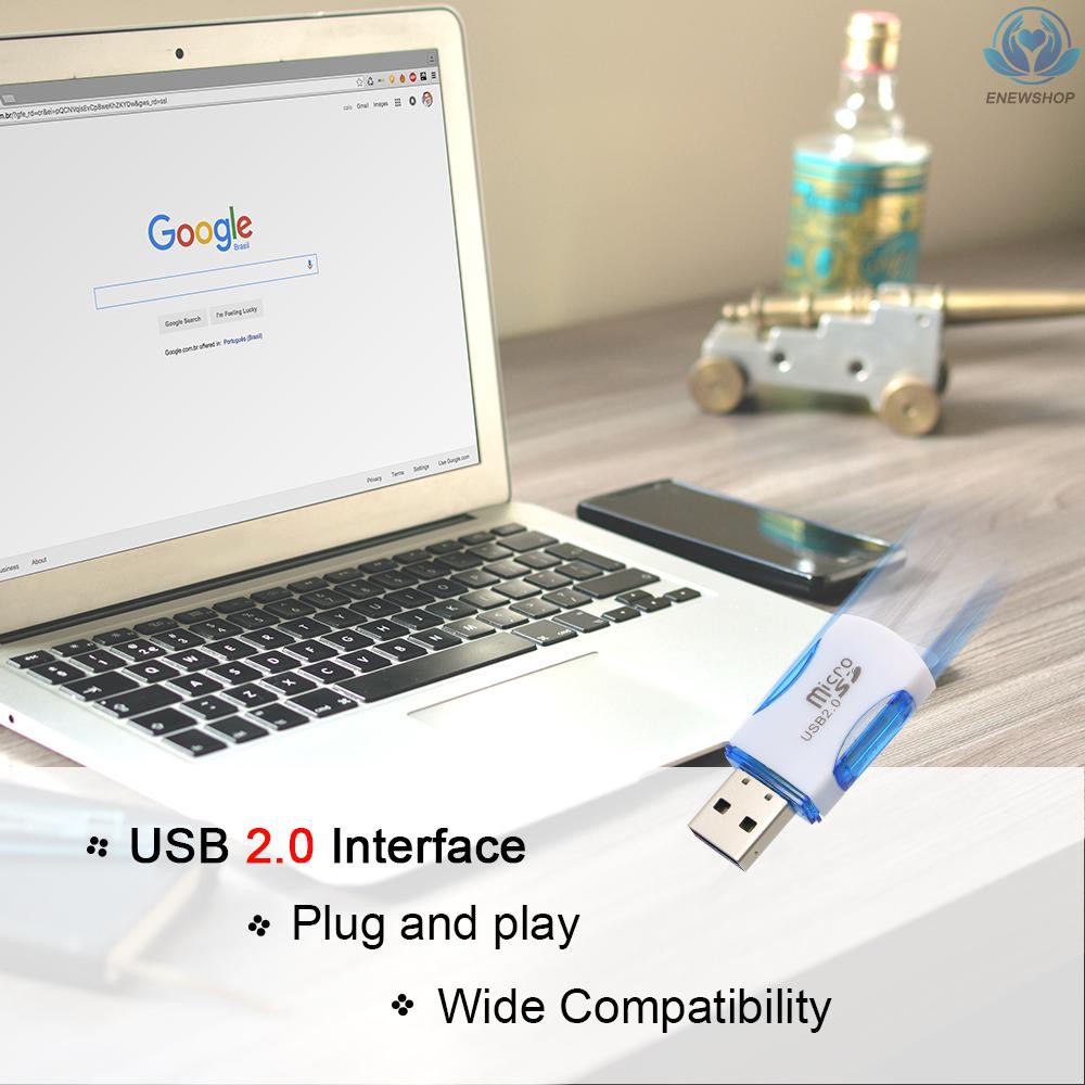 Đầu Đọc Thẻ Nhớ Mini Usb 2.0 Tiện Dụng