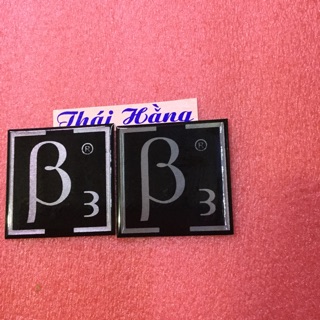 Tem chữ cho loa B 3  nhôm (1 đôi )