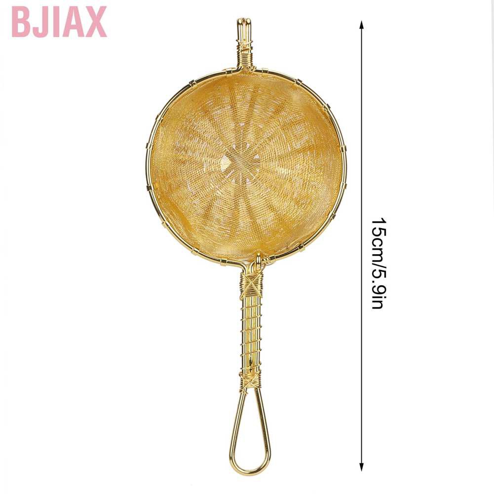 Dụng Cụ Lọc Trà Cầm Tay Bằng Đồng Có Thể Tái Sử Dụng