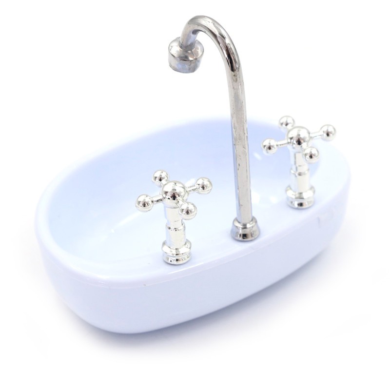 Mô Hình Bồn Tắm Mini Xinh Xắn Dành Cho Búp Bê