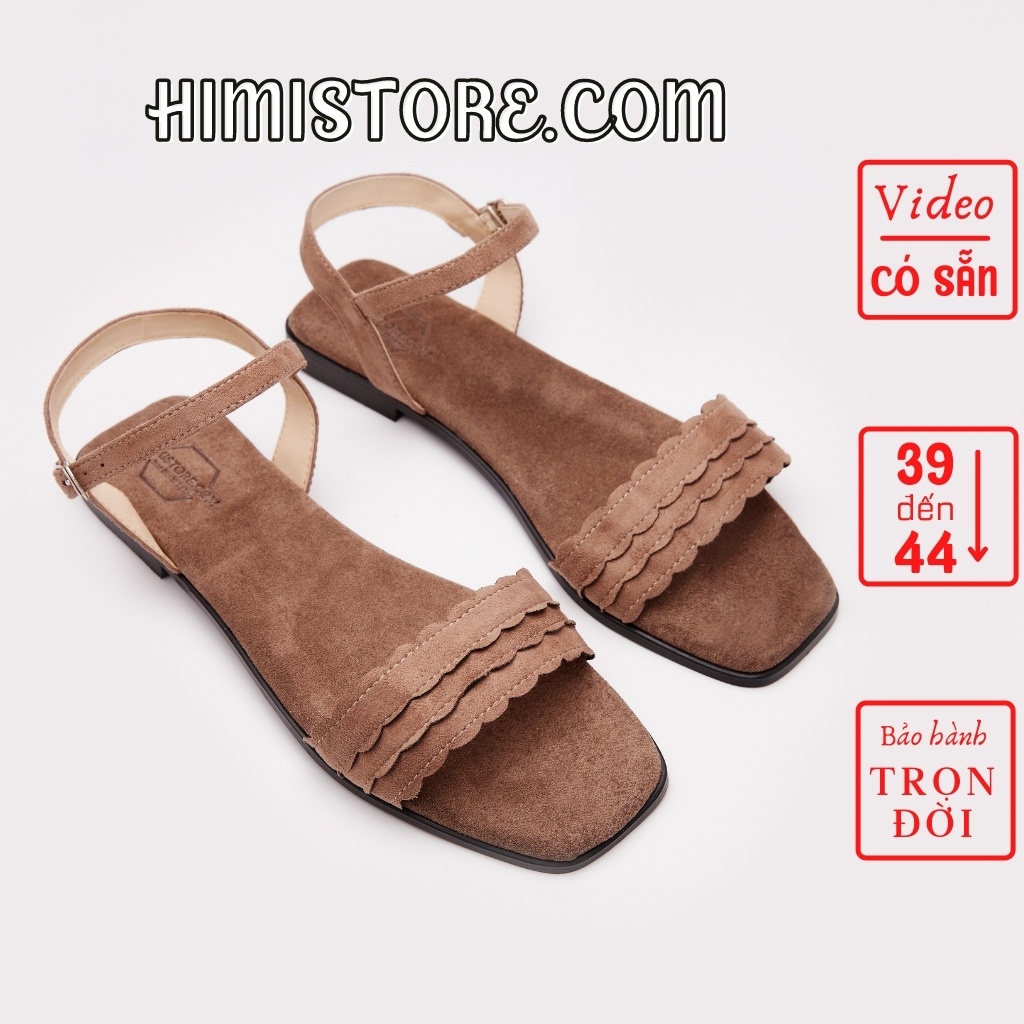 [Có Sẵn] - Giày Sandal Nữ Size Lớn 39 Đến 44 Thương Hiệu Himistore