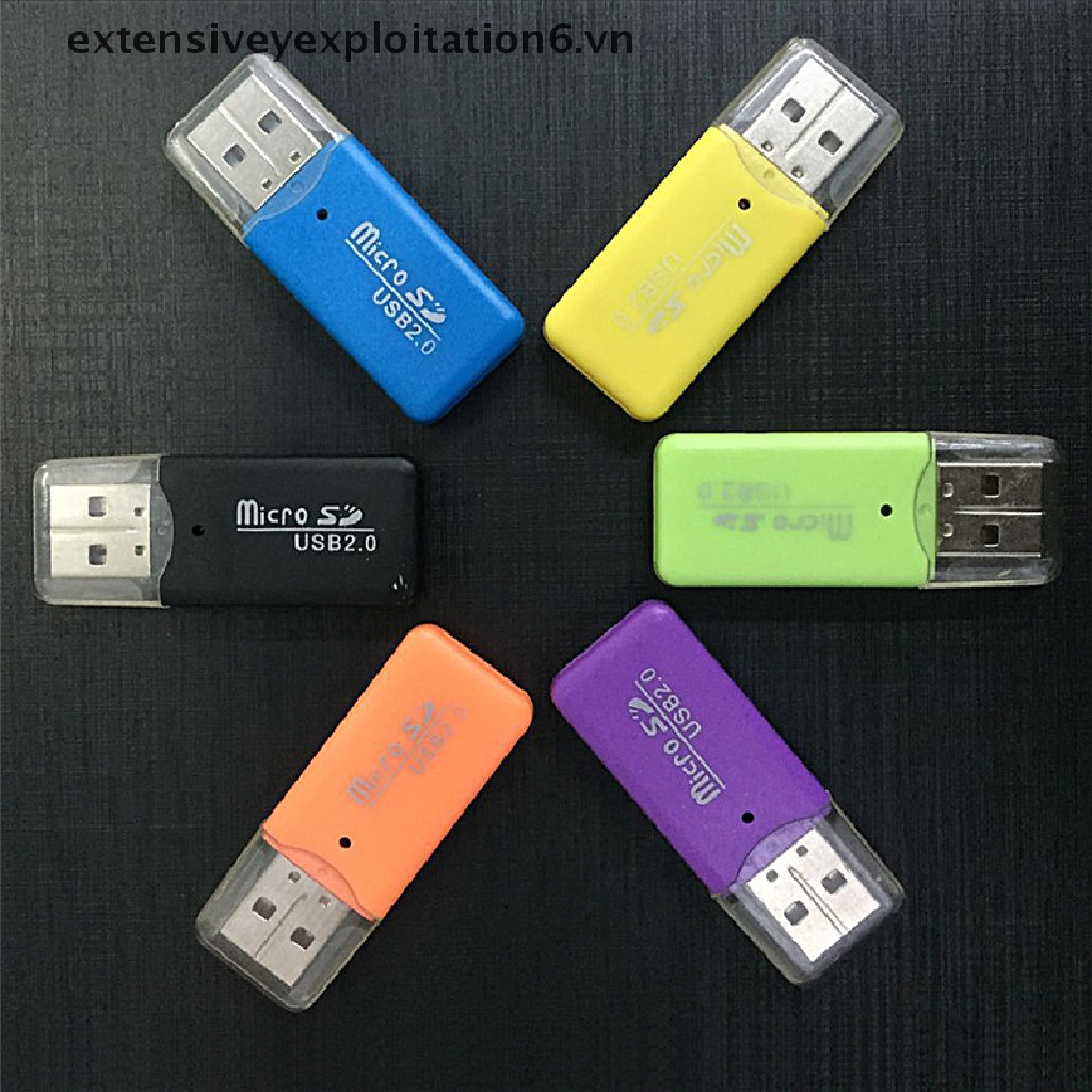 Đầu đọc thẻ nhớ SD / MMC 480Mbps mini giao diện USB