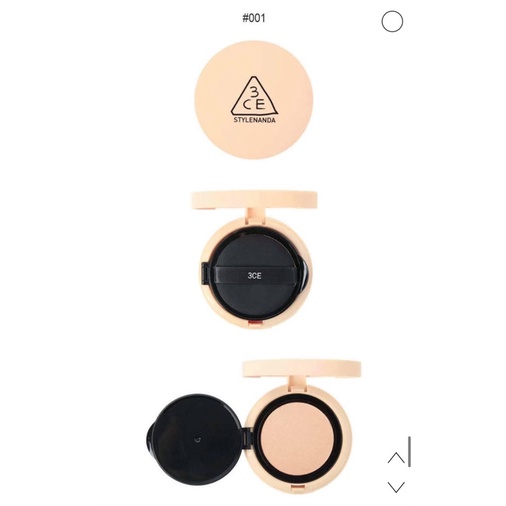 [sale 60%] phấn nước 3CE MESH FOUNDATION#001- tone sáng | BigBuy360 - bigbuy360.vn