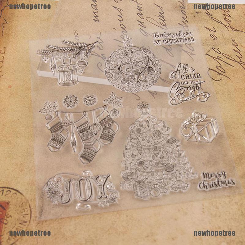 Tem Trang Trí Giáng Sinh Trong Suốt