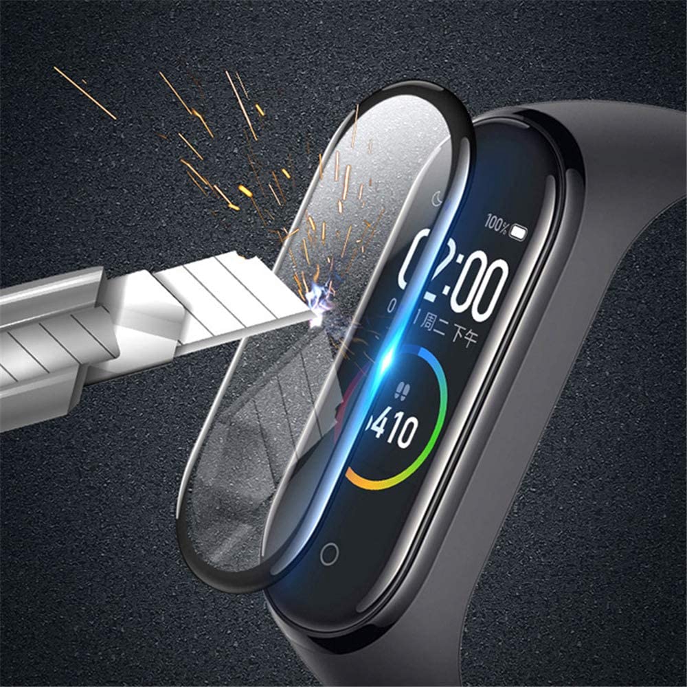 Kính Cường Lực Toàn Màn Hình 3D Cho Xiaomi Mi Band 5 / 6 / 7 / 8