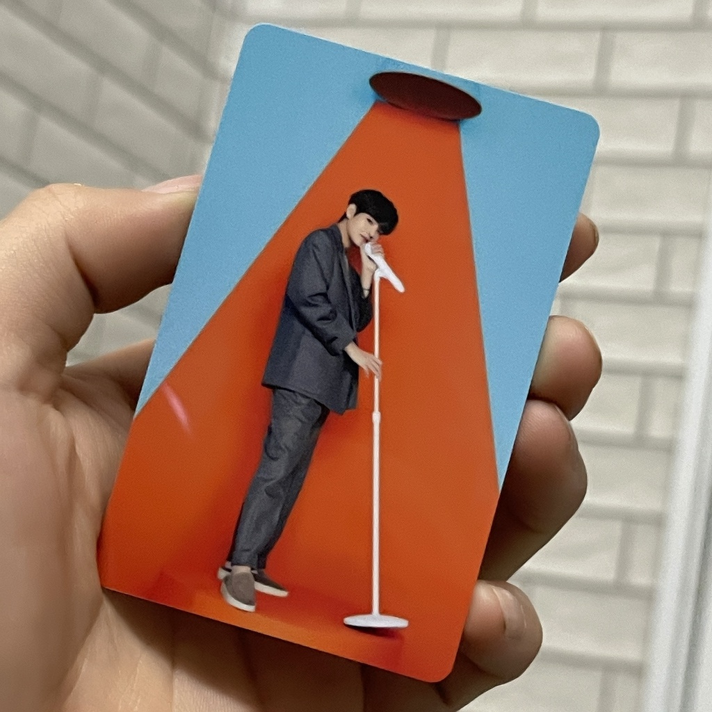 in card nhựa bo góc theo yêu cầu dày 0.76mm như thẻ ATM ảnh anime, GOT7 BTS Blackpink Twice Izone Seventeen