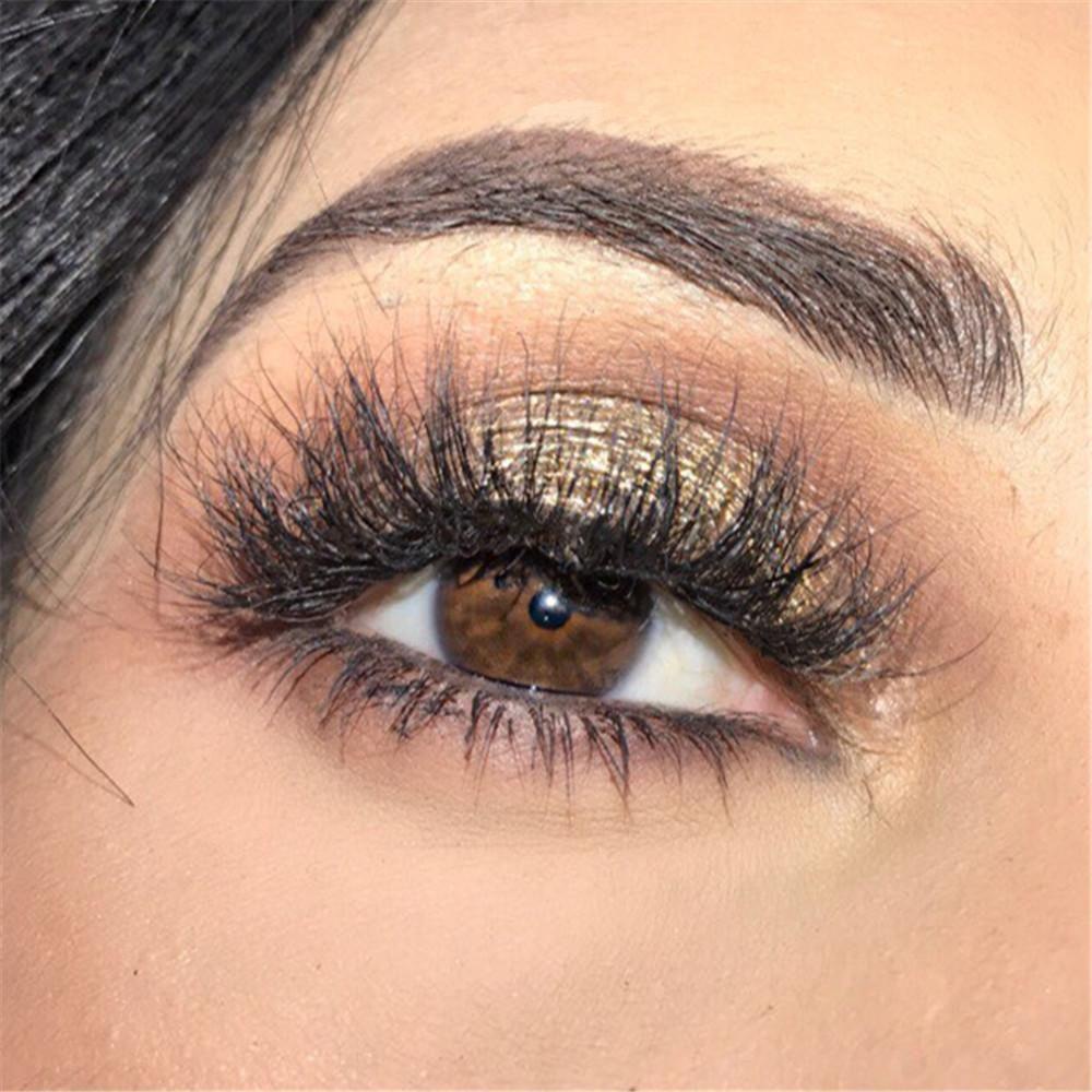 CACTU Cruelty-Free 3D Faux Mink Hair Professional Natural Long False Eyelashes Eye Makeup Tools Beauty Makeup Reusable Full Strips Fashion Handmade Wispy Fluffy