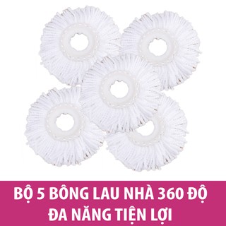 Combo 5 bông lau nhà 360 độ Giao màu ngẫu nhiên