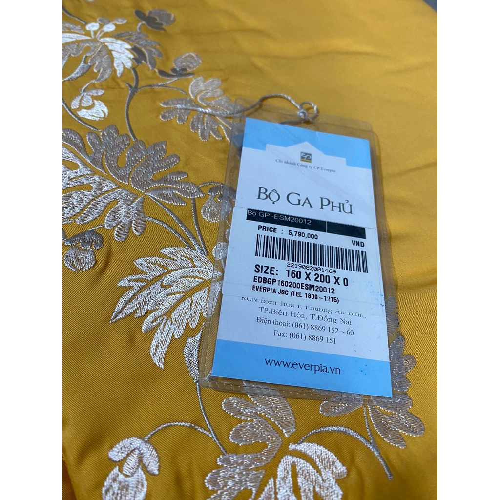 Bộ Drap phủ  EVERON 20012