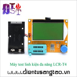 ✅ [RẺ NHẤT VIỆT NAM] Máy kiểm tra linh kiện đa năng LCR-T4 + Vỏ mica + Pin 9V