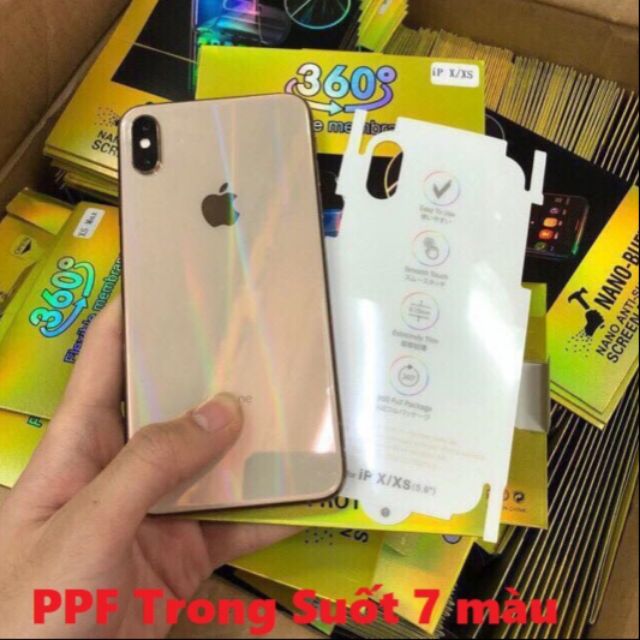 Miếng dán Skin dán full mặt sau bo viền iPhone 6 6 Plus 7 7 Plus x xr xsmax 11/11pro/11promax