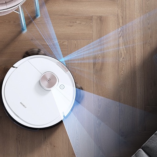 Robot Hút Bụi Lau Nhà Thông Minh Ecovacs Deebot OZMO T8 - Bản Quốc Tế - Hàng Chính Hãng