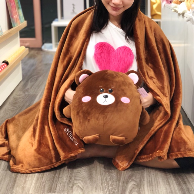 GỐI KÈM CHĂN VĂN PHÒNG Nhiều mẫu ❤️ -Ảnh thật shop chụp